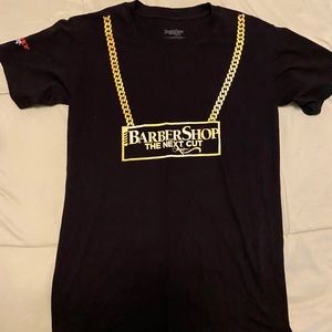 Barber Shop Recut Movie T-shirt - size SMALL